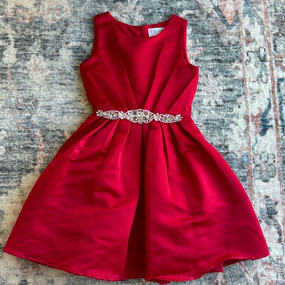 Girls Red Dress